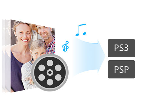 Convert video/audio to PS3/PSP